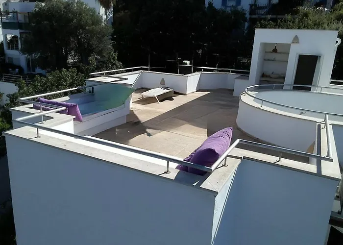 Family With Rooftop Sea Views In Yalikavak * 博德鲁姆