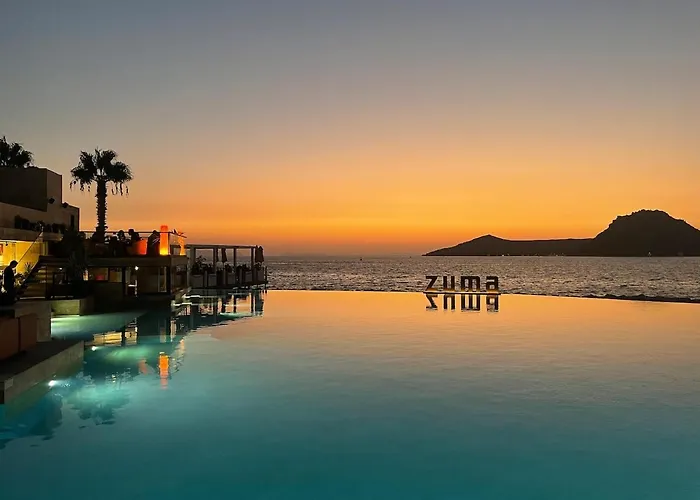 Family With Rooftop Sea Views In Yalikavak * ボドルム